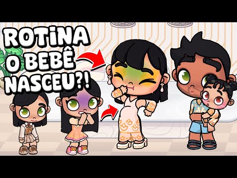 ROTINA O BEBÊ NASCEU?! | AVATAR WORLD ROTINAS E HISTÓRIAS