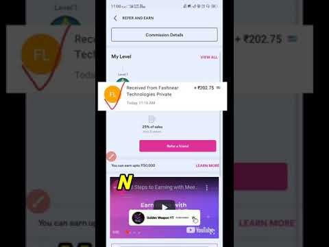 Meesho payment proof 💯 || meesho earning short 😎 || how to earn meesho || #meesho , #shorts