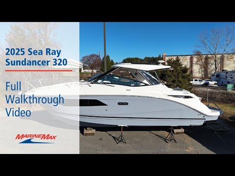 2025 Sea Ray Sundancer 320 | Available Now at MarineMax Lake Norman