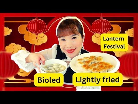 Lantern Festival, new way to cook sweet rice balls, lightly fried, （元宵节生煎汤圆）