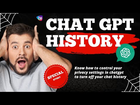 How to Protect Your Privacy - Turning Off Chat History in ChatGPT - Open AI