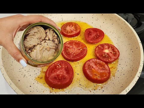 Do You have tomatoes and canned tuna at home ❗️Easy recipe