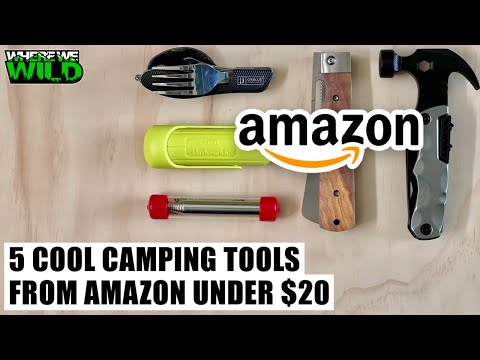 5 COOL CAMPING TOOLS FROM AMAZON UNDER $20