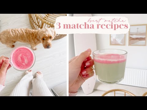 the BEST matcha latte recipes ✨ Ice Cream Matcha, Yakult Matcha, & Vanilla & Cinnamon Matcha