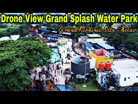 Drone View Grand Splash Water Park Bekasi