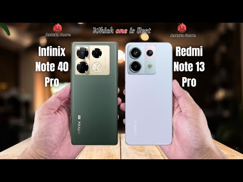 Infinix Note 40 Pro vs Redmi Note 13 Pro  Full comparison ⚡Which one is Best