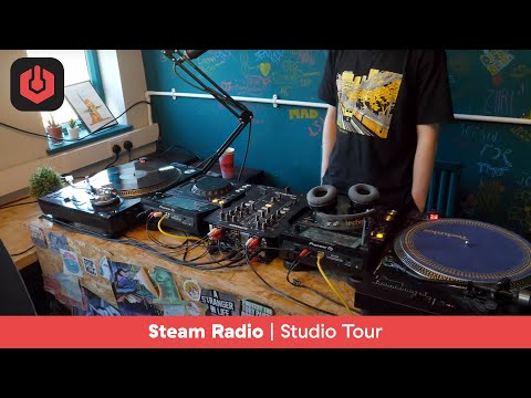 This Indie Radio Studio Is Awesome! - Steam Radio Studio Tour