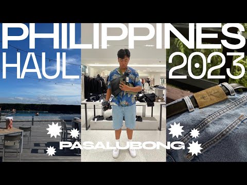 PHILIPPINES VACATION HAUL | baclaran, bench, national book store, pasalubong (delata pa more!) 🌴