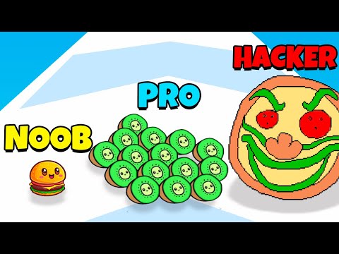 NOOB vs PRO vs HACKER - Food Run