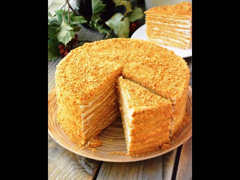 HONEY CAKE /VERY TENDER and VERY DELICIOUS 😋 Honey cake (at home)