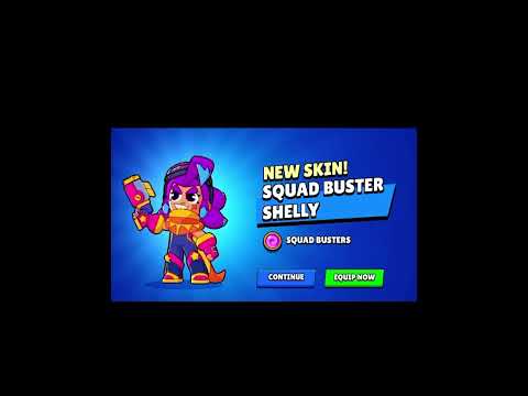 Squad Buster Shelly #brawlstars #viral #new