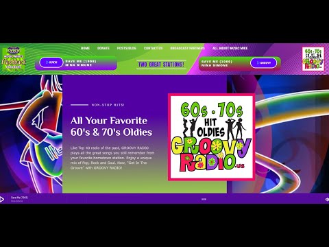 NEW! Interactive Flashback Favorites, KVKVI & Groovy Radio Website!