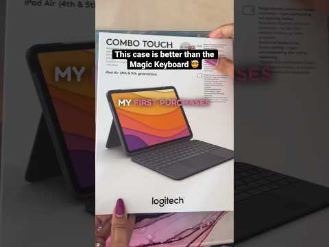 Unboxing the Logitech Combo Touch: the ultimate keyboard experience? #logitech #cyberqueen