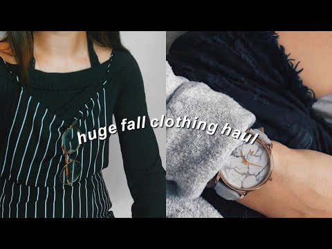 COLLECTIVE FALL CLOTHING HAUL | Old Navy, Yoins, Teddy Blake