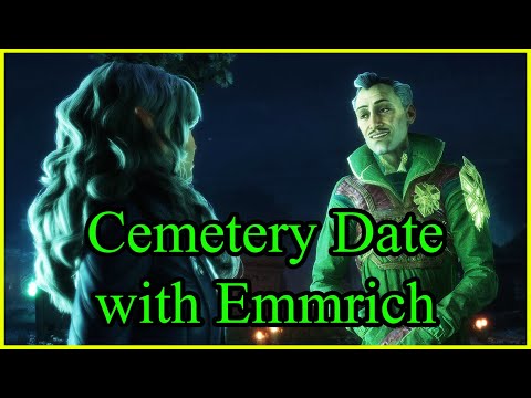 Cemetery Date with Emmrich | Walking the Graves | Dragon Age: The Veilguard