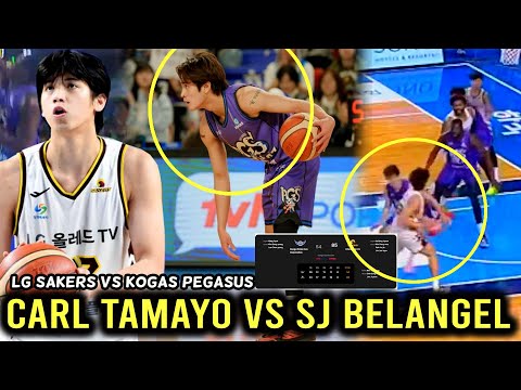 Carl Tamayo VS SJ Belangel. LG Sakers VS Kogas Pegasus. Inside Plays Tamayo SJ Belangel Fast Plays.