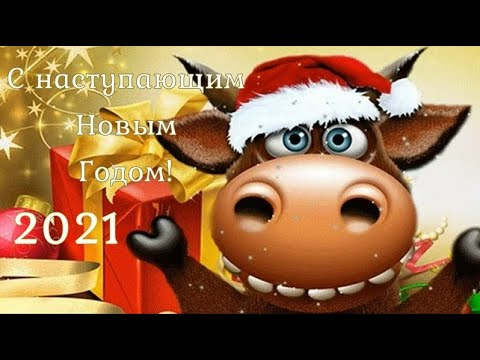 С наступающим Новым Годом 2021! Год Быка! Праздник Настроение Пожелания Счастье