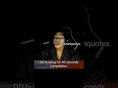 DDOSAMA BURPING FOR 40 SECONDS