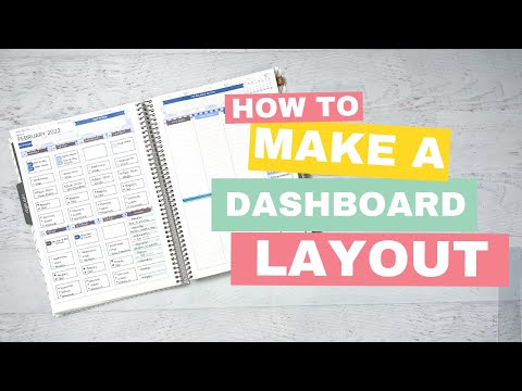 How to Turn Your Planner into a Dashboard Layout