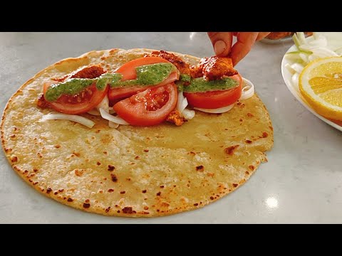 Chicken wrap recipe | Chicken wraps | paratha roll recipe | easy chicken Paratha roll | Kathi rolls