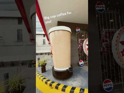 BIG CUP COFFEE ONLY ON JOLLIBEE SO CUTE I ARE YOU A COFFEE LOVER? #like #share #coffee #jollibees