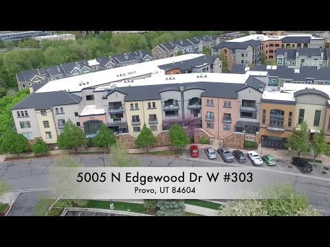 [Sold 2x faster than similar units] 5005 N Edgewood Dr W #303, Provo, UT 84604 Video Tour