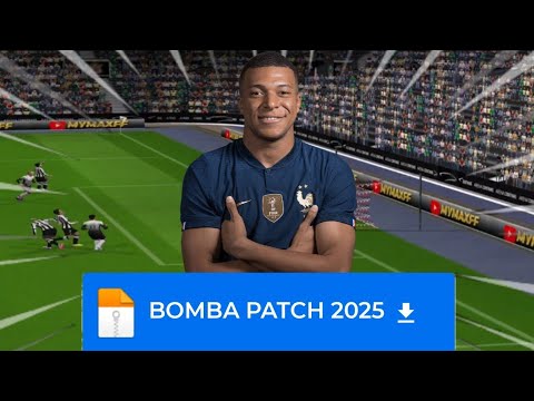 🚨BOMBA PATCH 2025 (PPSSPP) DOWNLOAD LINK DIRETO 100% ATUALIZADO NO CELULAR (PES 2024)