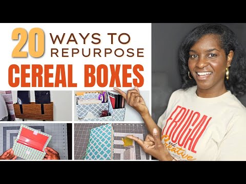 20 Ways to Reuse Cereal Boxes and Save Money!