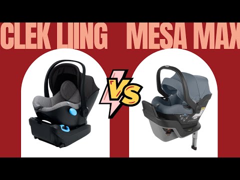 Clek Liing vs. UPPAbaby Mesa Max | Infant Car Seat Comparison | CANADA