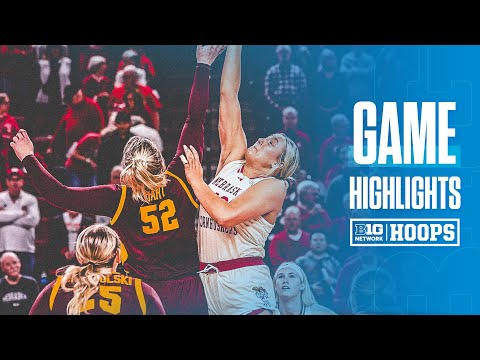 Minnesota at Nebraska | Highlights | Big Ten Women's Basketball | 12/08/2024