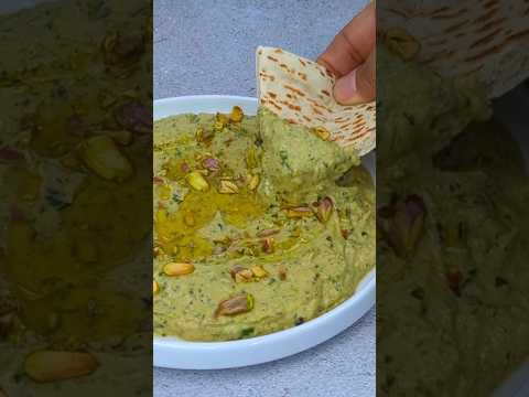 Smoky Zucchini Baba Ganoush Dip 🥒💨 #shorts #youtubeshorts #recipe #shortsfeed