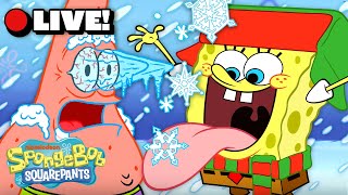 🔴LIVE: SpongeBob's EXTREME Winter Marathon ❄️ | @SpongeBobOfficial