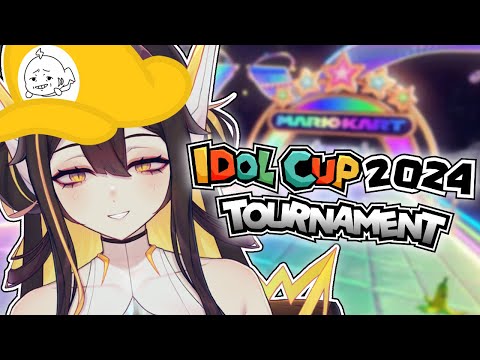 【Idol Cup 2024 │ Mario Kart Tournament】I am not winning $1000 lol