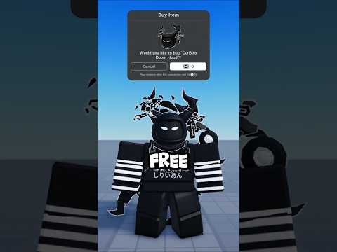 Get These Free Items Outfit (Doom Set) #roblox #shorts