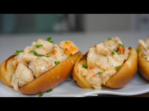 WARM BUTTERY LOBSTER ROLLS RECIPE