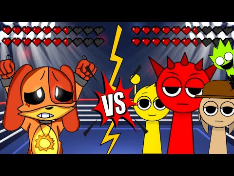 Dogday Vs All Sprunki meme battle animation