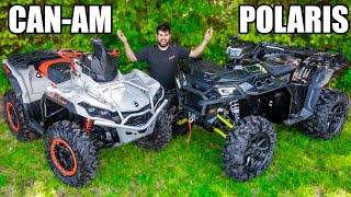 Can-Am Outlander VS Polaris Sportsman | WHAT WILL WIN?