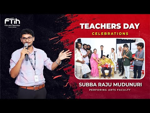 Subbaraju | Acting Faculty | Teachers Day Celebration | FTIH