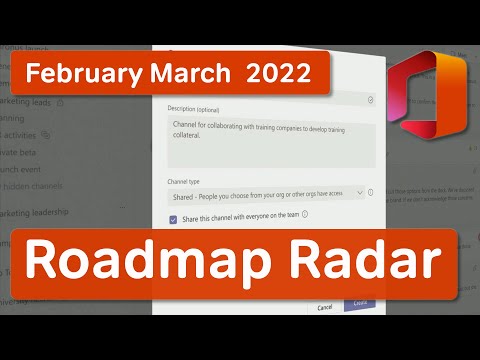 Microsoft 365 Roadmap Radar | What's New in Microsoft 365 | Feb/March 2022 Update