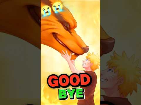 GOOD BYE KURAMA 😭 | #naruto #kurama #animeshorts #kuramadeath