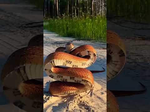 Corn snake raddy for camara  #dangerous attack #shorts#snakebites #follow