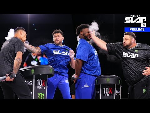 One Slap Stunner 😳 | Power Slap 9 - Prelims | Full Event