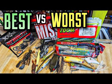 My BEST vs WORST Lures of 2024 (DON'T CANCEL ME!)