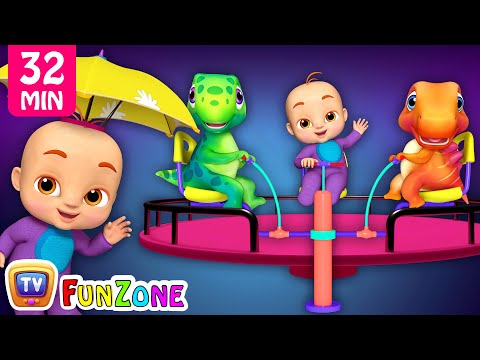 Rain Rain Go Away - Park Song - ChuChu TV Funzone 3D Nursery Rhymes & Songs For Babies