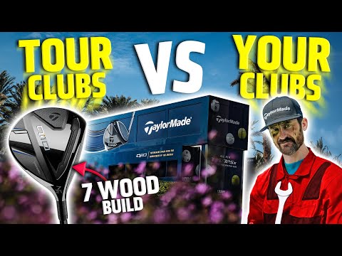 TOUR TRUCK BUILD! 7 WOOD - TOUR CLUBS VS YOUR CLUBS