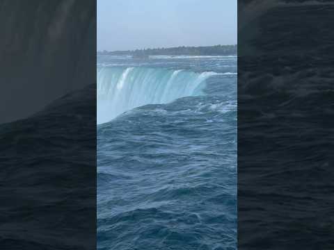 Horseshoe Falls, part of Niagara Falls, is the most powerful waterfall (flow rate) in North America!