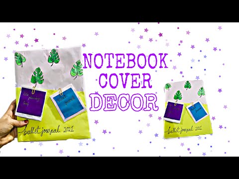 DIY Notebook cover decor/ Cute notebook decor / #shorts