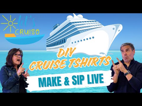 Using the Cricut Joy Xtra to Make Custom Cruise Attire