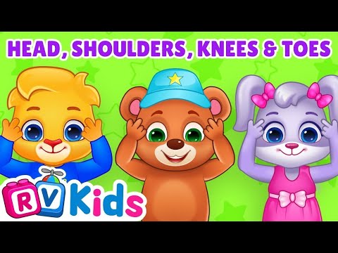 Head Shoulders Knees and Toes | Nursery Rhymes & Kids Songs RV AppStudios