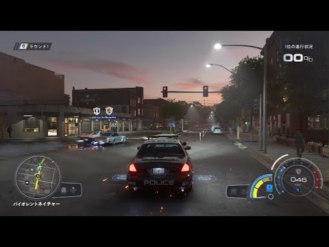 Need for Speed Unbound_オンラインプレイ　ホットパースート　警察VSレーサー